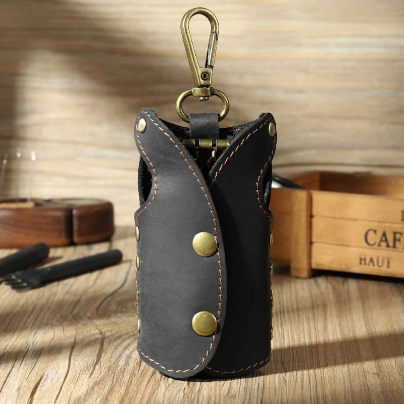 DIY Leather Keychain Key Holder Organizer Keys Pouch