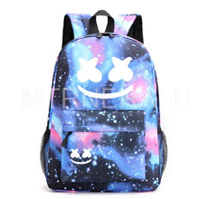 Polyester Printing Backpack Breathable Water proof Student Schoolbag