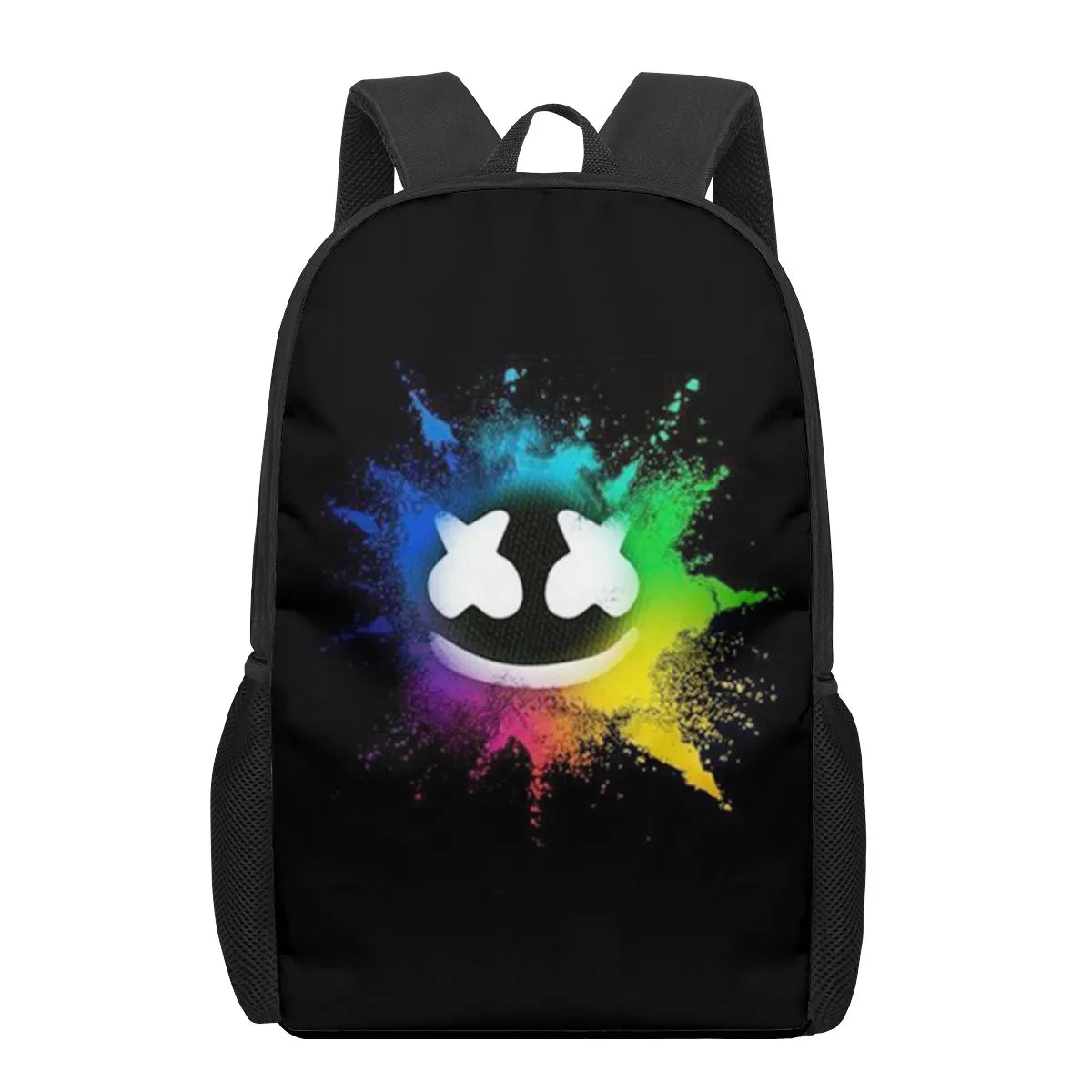 DJ Marshmello 3D Print Kids Backpack Schoolbags For Boys Girls