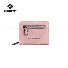 DOLOV Retro Short Wallet with Buckle for Women