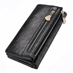 Women Wallet Long High Female Clutch Zipper Wallets Big Capacity Purse
