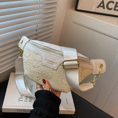 Women's Cartoon Waist Bag Crossbody Chest Female Waist Pack Nerka BF360