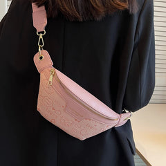 Women's Cartoon Waist Bag Crossbody Chest Female Waist Pack Nerka BF360