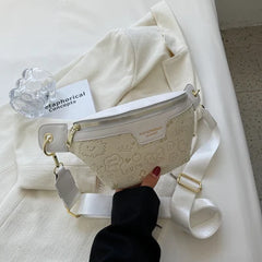 Women's Cartoon Waist Bag Crossbody Chest Female Waist Pack Nerka BF360