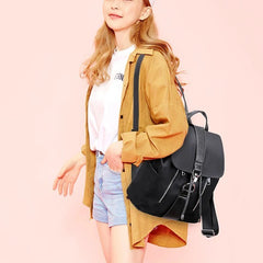 Women Backpack High Nylon School Bags Large Capacity Knapsack