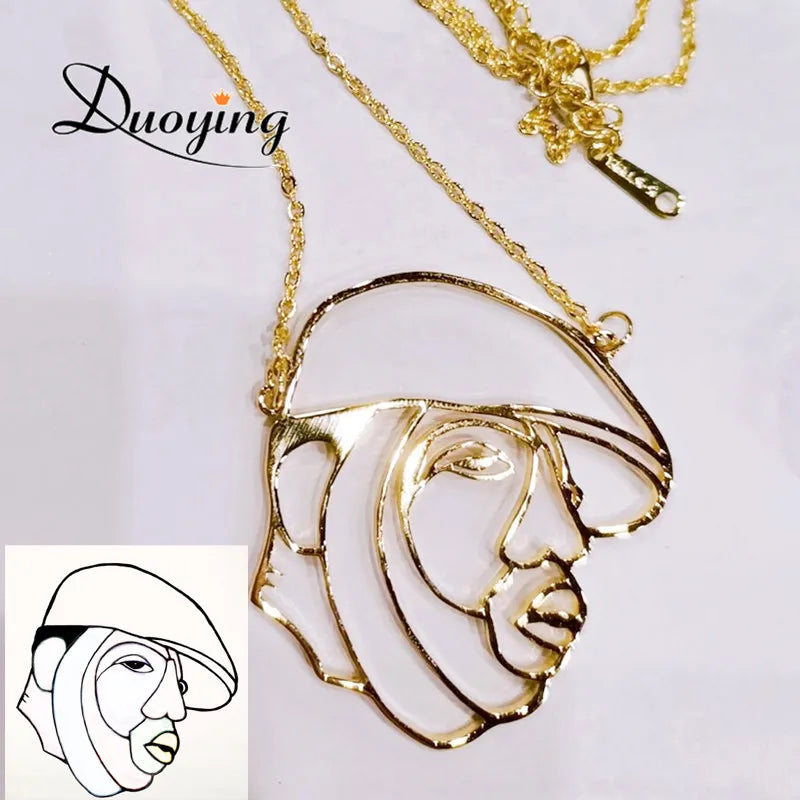 Children's Drawing Personalized Necklace Christmas Gift