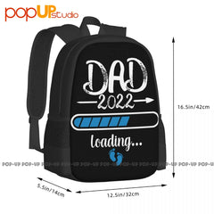 Dad Loading Dads To Be Daddy Twins Future Papa Backpack
