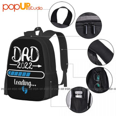 Dad Loading Dads To Be Daddy Twins Future Papa Backpack