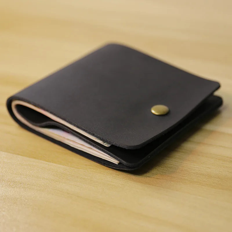 Daffodil Leather Wallet Men Women Original Contracted Hombre Cross Section