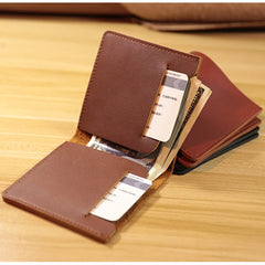Daffdoil Leather Wallet Men Women Original Porte feuille Femme Ultrathin