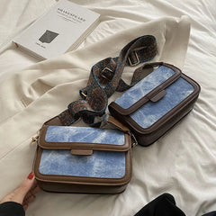 Daily Denim Shoulder Bag Women Casual Cross Bags