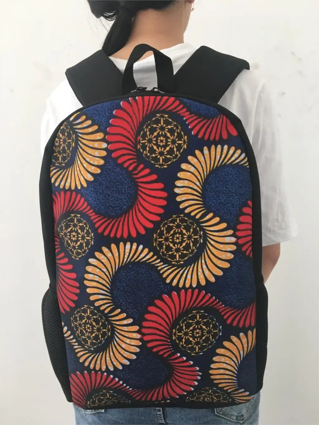Daisy Sunflower Pattern Girls School Bags Set