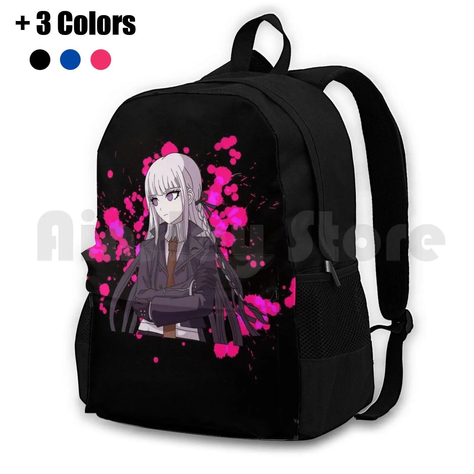 Kyoko Kirigiri Blood Anime Backpack Outdoor Hiking Waterproof
