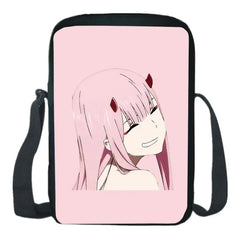 Darling In The FranXX Cartoon Shoulder Bag Canvas School Bag Cosplay Messenger