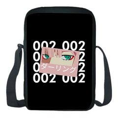 Darling In The Franxx Anime ZERO TWO Shoulder Bag Women CrossBody