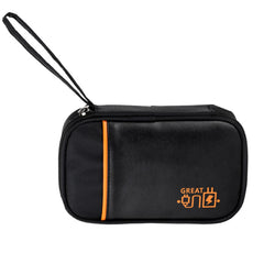 Data Cable Storage Bag Lightweight Portable Zipper Women Clutch