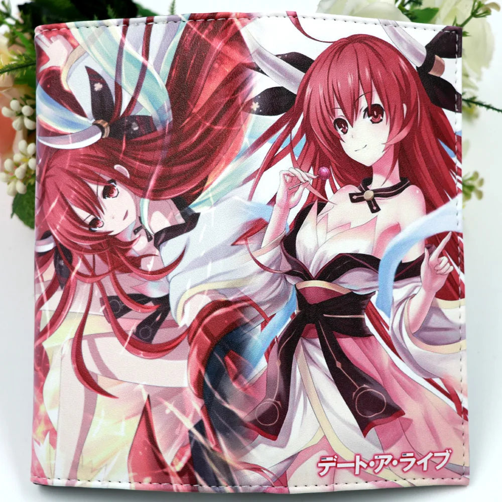 Date A Live Clutch Purse Tokisaki Kurumi Long Wallet Yoshino Women