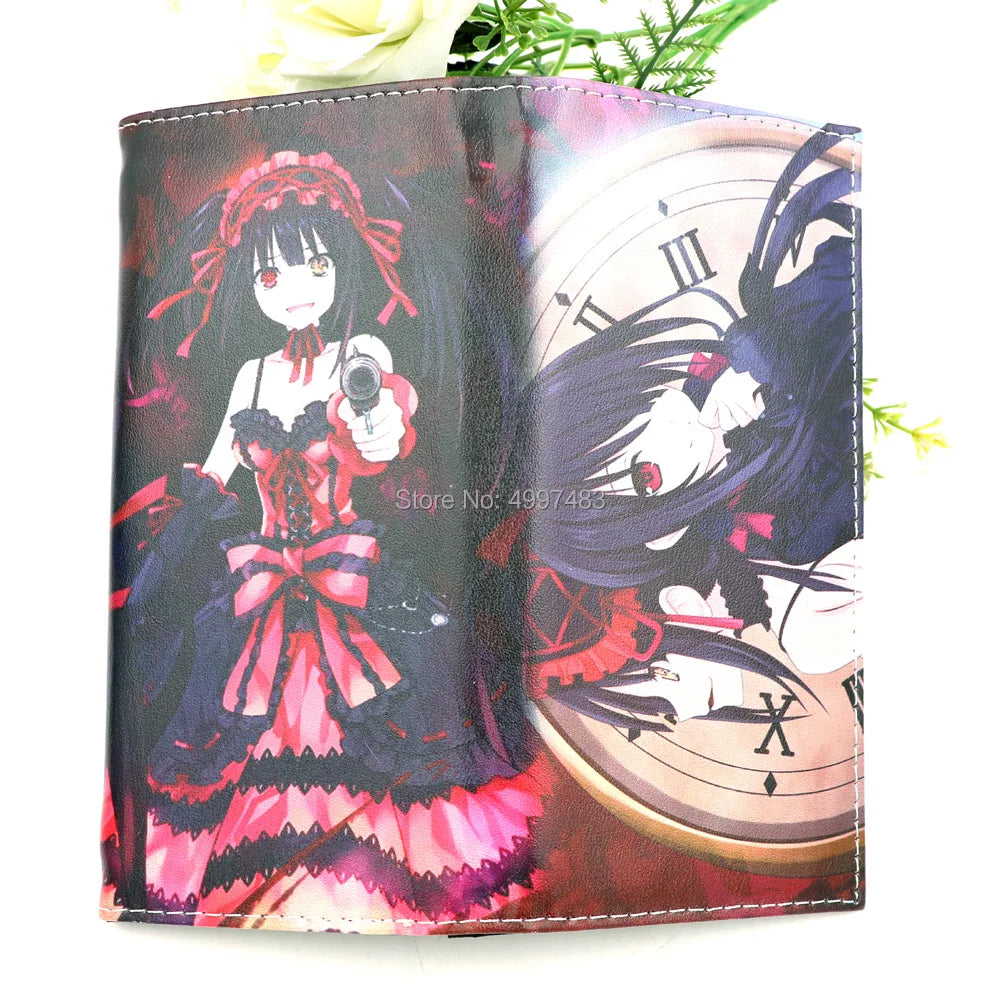 Date A Live Clutch Purse Tokisaki Kurumi Long Wallet Yoshino Women
