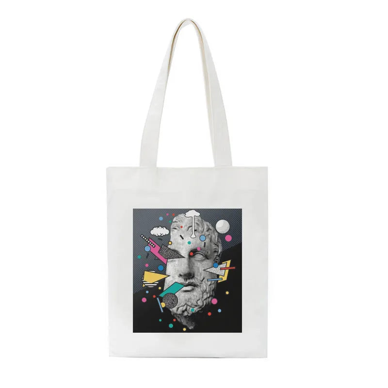 Harajuku Ins Punk Fun Canvas Large Capacity Shoulder Bag
