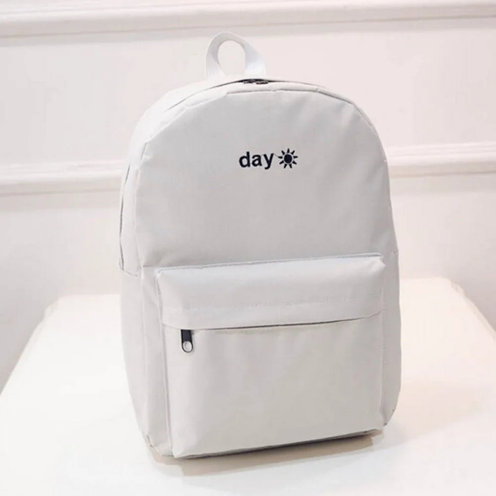 Night Durable College Backpack for Teenagers Student Book Bag