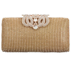 Rhinestone Evening Bag Clutch Purse for Party Bridal Prom