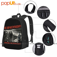 Dead Kennedys Bedtime For Democracy Backpack Large Capacity