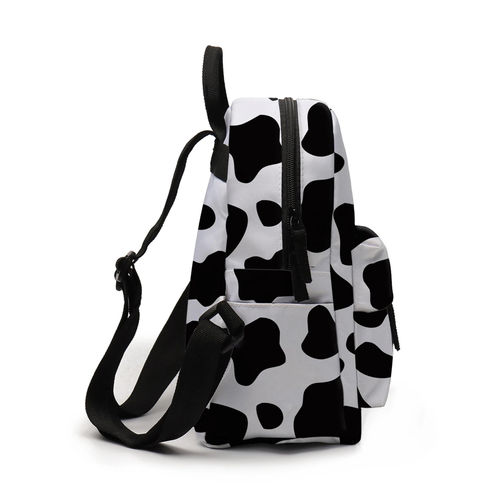 Deanfun Cow Spot Mini Backpack Waterproof Shoulder Bag for Teens