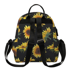 Deanfun Yellow Daisy Mini Backpack for Girls