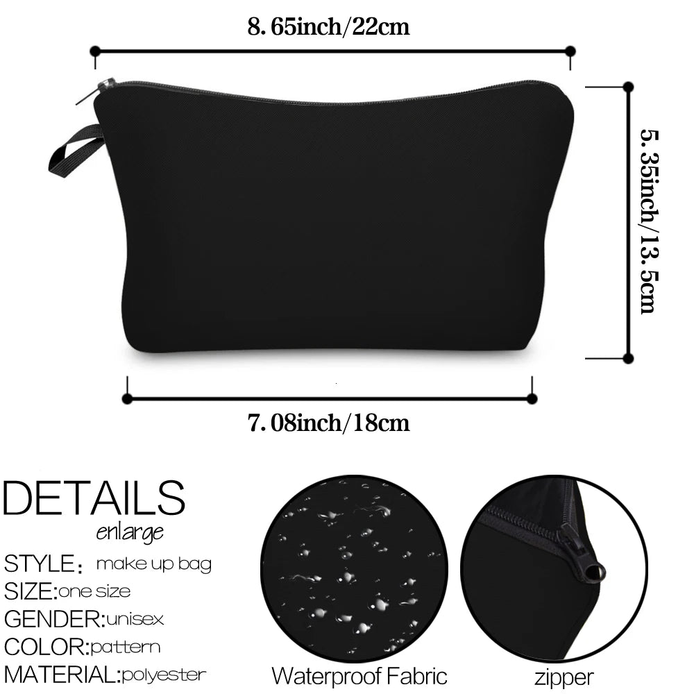 Deanfun Small Makeup Bag Waterproof Girls Gift Cosmetic Bags for Women