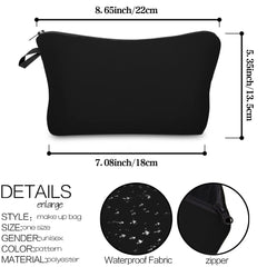 Deanfun Small Makeup Bag Waterproof Girls Gift Cosmetic Bags for Women