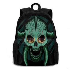 Death Throne Teen College Student Backpack Laptop Travel Bags