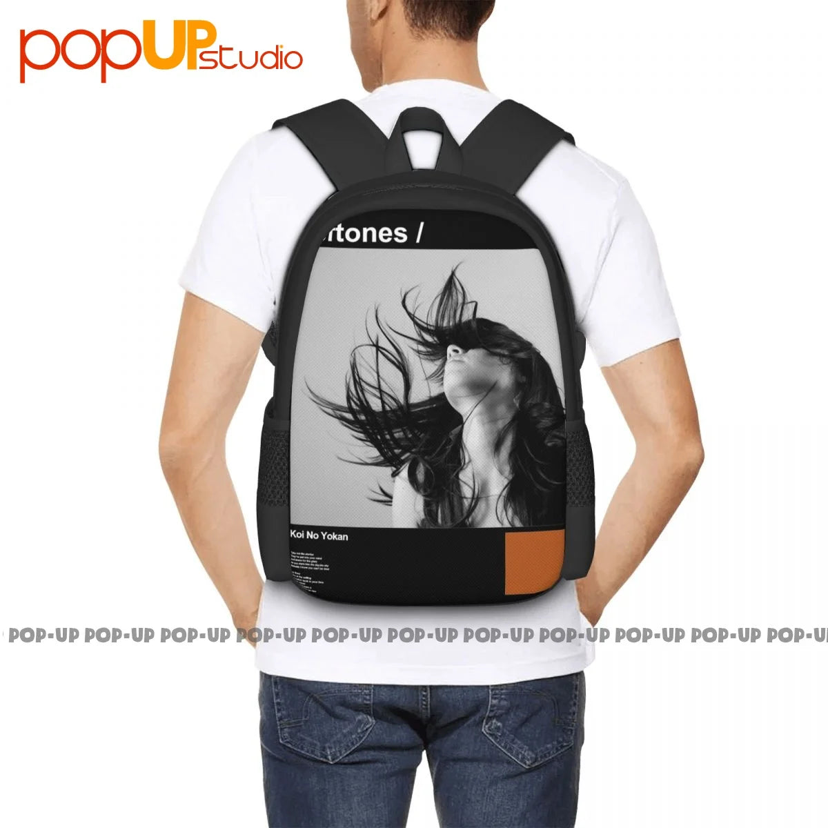 Deftones Band Backpack Large Capacity Art Print Riding Backpack