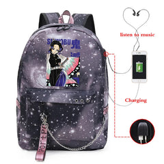 Demon Slayer Anime Backpacks Bags for Teenager Hiking Trekking Bags