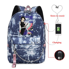 Demon Slayer Anime Backpacks Bags for Teenager Hiking Trekking Bags