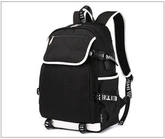 Demon Slayer Backpack Giyuu Kimetsu no Yaiba USB Chargeable School Bags