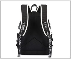Demon Slayer Backpack Giyuu Kimetsu no Yaiba USB Chargeable School Bags