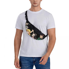Demon Slayer Waist Bag Kimetsu no Yaiba Fishing Unisex Waist Pack