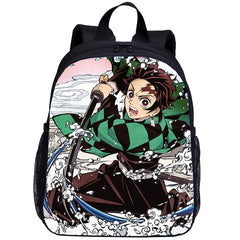 Demon Slayer Kimetsu No Yaiba Kids Backpack Kindergarten School Bag