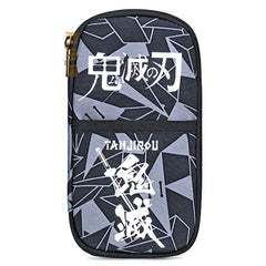 Demon Slayer Nezuko Tanjirou Cosplay Canvas Pencil Case