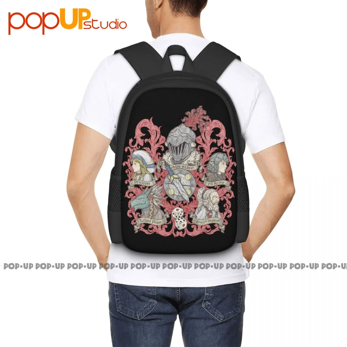 Demon Slayer Kimetsu No Yaiba Backpack - Large Capacity Travel Portable