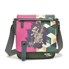 Demon Slayer Tanjirou Nezuko Zenitsu Giyuu Cosplay Messenger Bag
