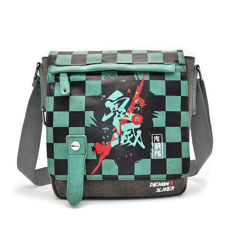 Demon Slayer Tanjirou Nezuko Zenitsu Giyuu Cosplay Messenger Bag