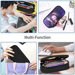 Demon Slayer Pen Box Student School Anime Zipper Pencil Bag