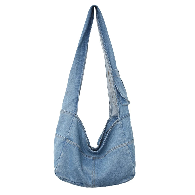 Denim Women's Bag Eco Reusable Canvas Shoulder Bags