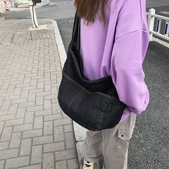 Denim Women's Bag Eco Reusable Canvas Shoulder Bags