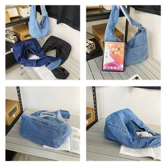Denim Women's Bag Eco Reusable Canvas Shoulder Bags