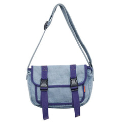 Youth Denim Crossbody Bag Casual Small Square Ladies Shoulder Bag