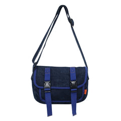 Youth Denim Crossbody Bag Casual Small Square Ladies Shoulder Bag