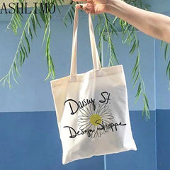 Sunflower Women Shoulder Bag Canvas Tote Harajuku Casual Bags