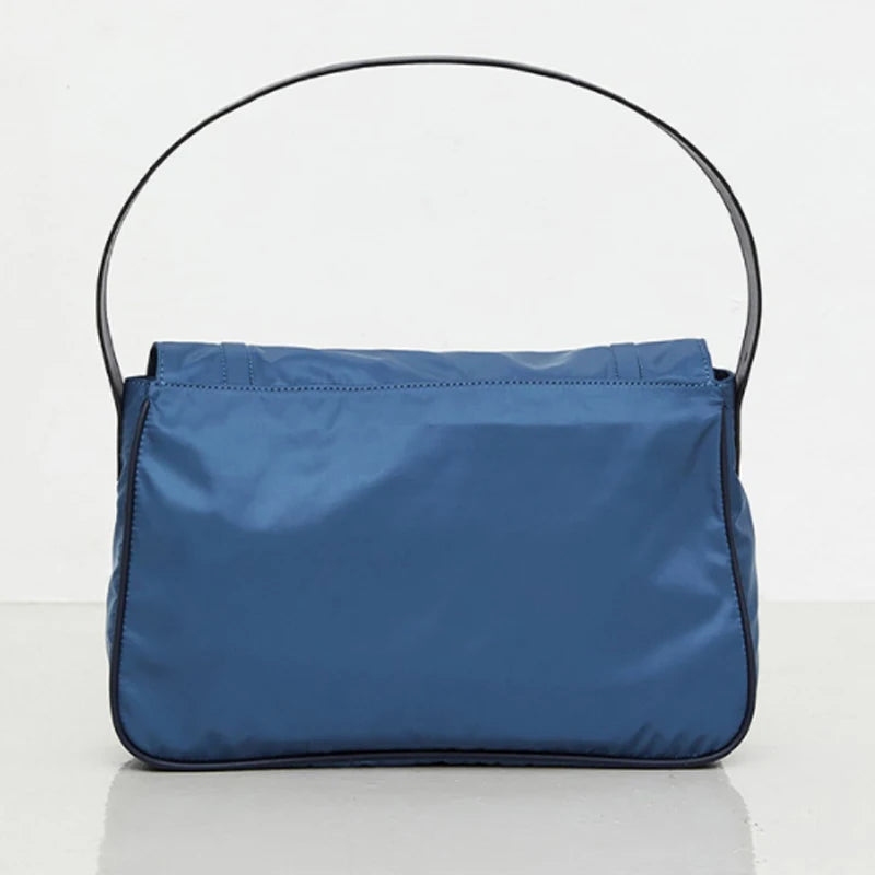 Nylon Lock Women Handbag Casual Tote Bag Underarm Bag